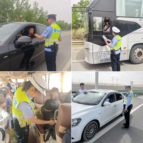 沙州高速公路大队“四条主线”管好“一早一晚”全面加强夏季道路交通事故防控