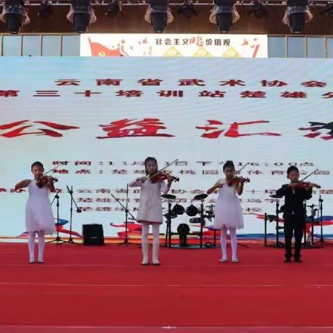 楚雄乐府艺术培训学校惠民演出暖人心