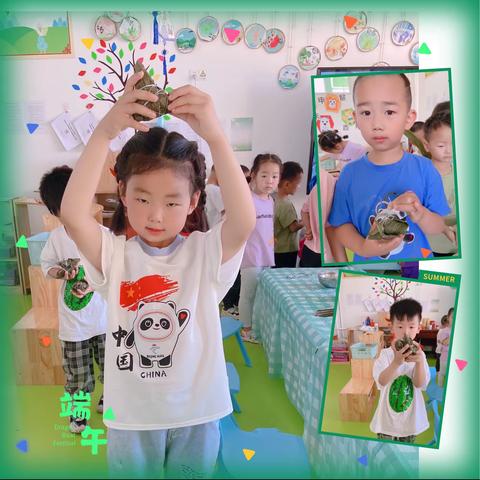 “浓情端午，浸润童心”——浮山县第五幼儿园中二班端午节主题活动！