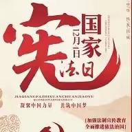 弘扬宪法精神，争做守法少年！