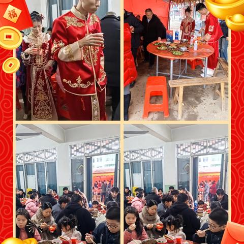 2025年春节“六小龄童” 再次相聚 因为舅舅们结婚啦 酒席连吃4天 初三吃到初六 个个肚子圆鼓鼓