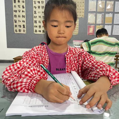 周六下午初级写字班（第十二次课）