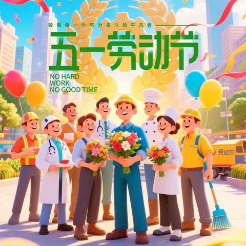 陆川县乌石镇吹塘小学2025年“五一”劳动节放假通知及安全温馨提示