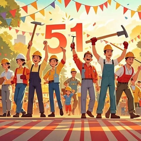 育才黄泥湾幼儿园五一国际劳动节放假通知及温馨提示