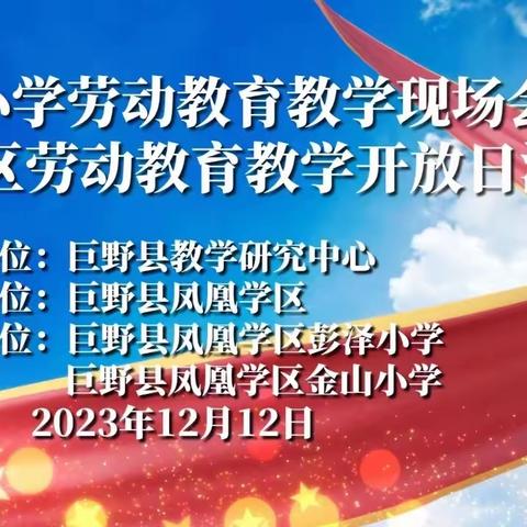 “童”样劳动  “童”样精彩———金山路小学劳动教育教学开放日活动