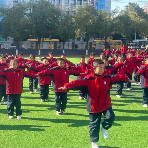 “阳光体育  活力校园” 柳林小学广播体操比赛风采展