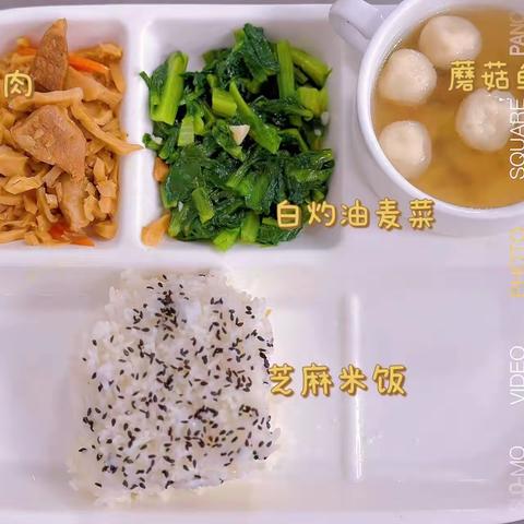 龙津湖幼儿园第十七周食谱