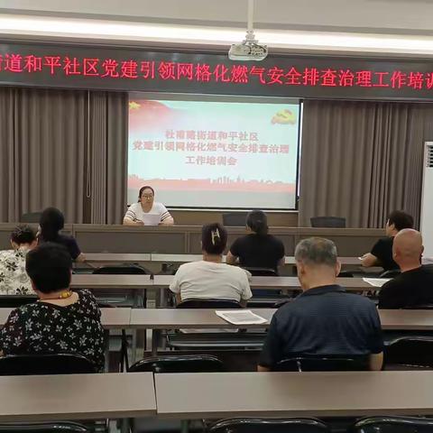 燃气安全无小事  网格排查护平安——杜甫路街道和平社区开展燃气“敲门入户”安全隐患排查行动