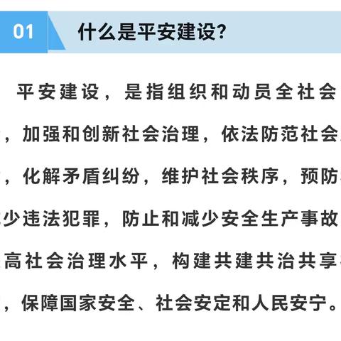 平安建设宣传 | 平安建设人人参与 和谐社会人人共享