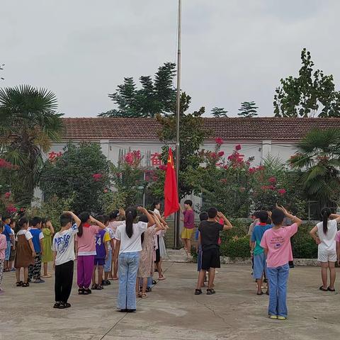 谋篇开新局 启航新征程一一柘城县李原乡朱刘学校第二次周会活动纪