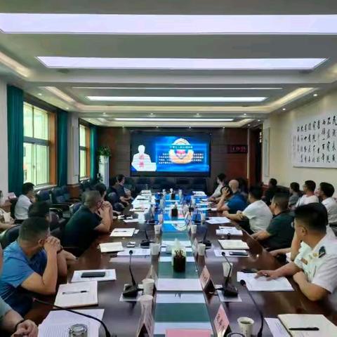 周至县组织召开消防联勤联席会商研判分析会