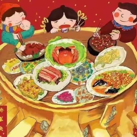 幼儿快乐过寒假，饮食安全不放假。