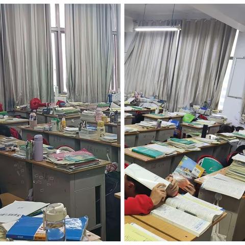 卫辉市高级中学防震、消防演练活动