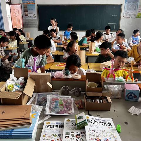 灵溪张家小学“跳蚤市场”积分兑换礼品活动