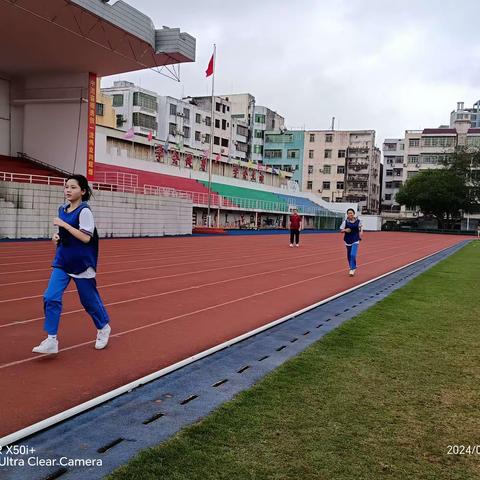 20243月初三3女生长跑测试