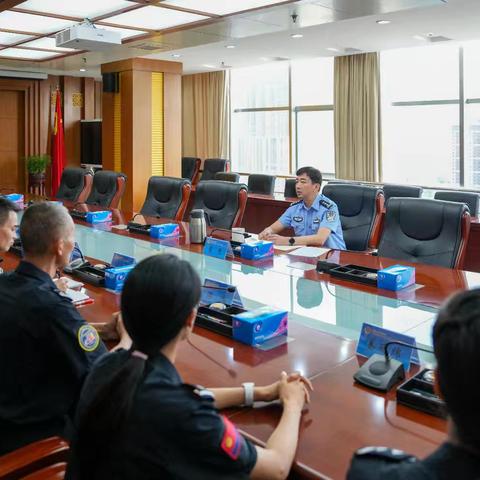 市公安局举行全国大城市公安机关第八届警察体育三项比赛出征仪式