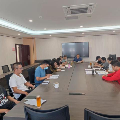 江川工业园区党工委理论学习中心组开展2023年第七次集中学习