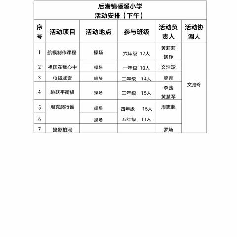 【后港镇磻溪小学】关爱留守儿童，圆梦微心愿——童心向党，筑梦启航