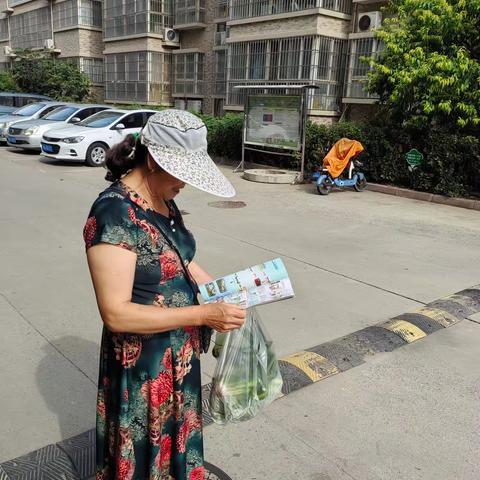 铭翔花园小区7月份垃圾分类宣传及三支队伍培训活动