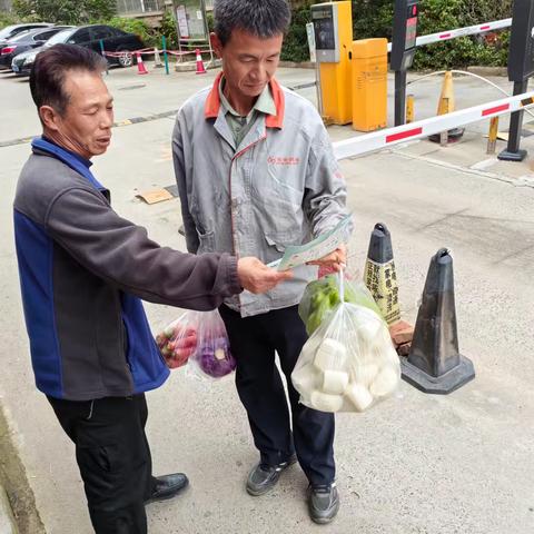 2025年10月份铭翔花园小区垃圾分类宣传及三支队伍培训活动