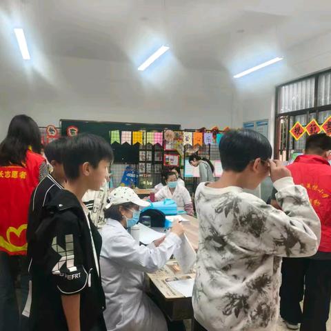 张汪镇夏楼小学学生健康查体活动纪实
