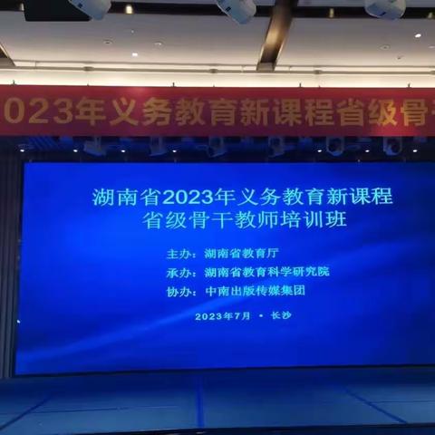 教有所得，研有所获——湖南省2023年义务教育新课程美术骨干教师培训