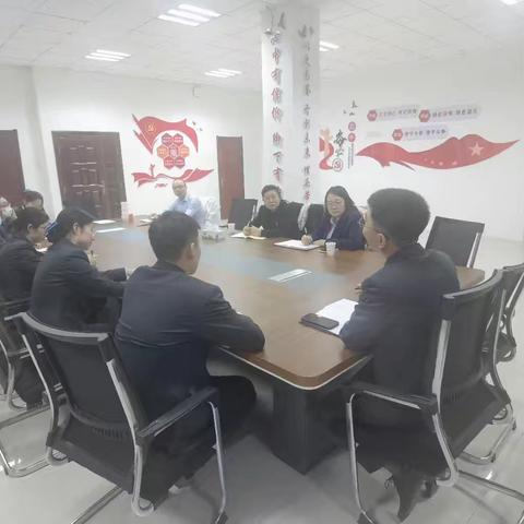 汇海红胜支行开展3月重点指标推进会