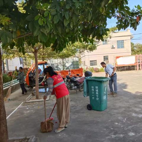 大田村开展人居环境卫生整治活动