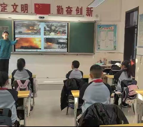 以演筑防 安全“童”行 密山市知一镇学校开展火灾事故应急演练