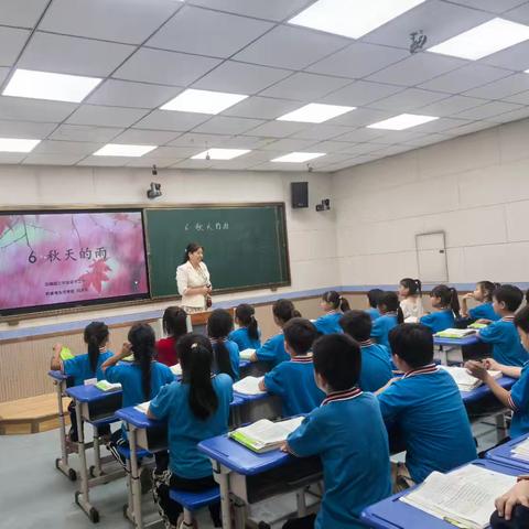 秋雨润课堂 教研促成长 新乡市名师小学语文学科 送教下乡活动（原武站）