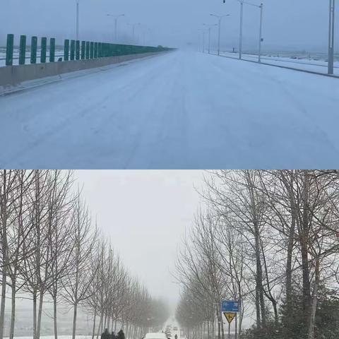 此景胜雪景，踏雪难比送雪情