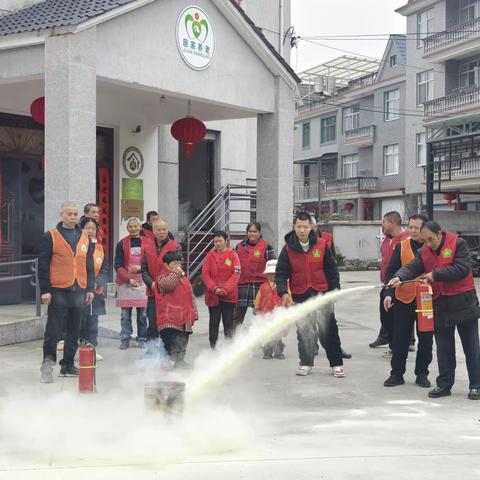 遂昌县云峰街道残疾人之家开展安全演练