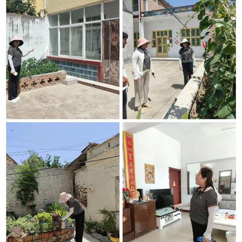 县妇联到麒麟镇开展“美丽庭院”创建验收工作