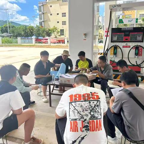 施甸县城客运站及物流综合建设项目—施甸仁和加油站顺利通过初验及消防验收