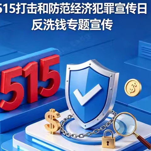 “5·15”防范和打击经济犯罪宣传- 远离洗钱犯罪 守护经济安全