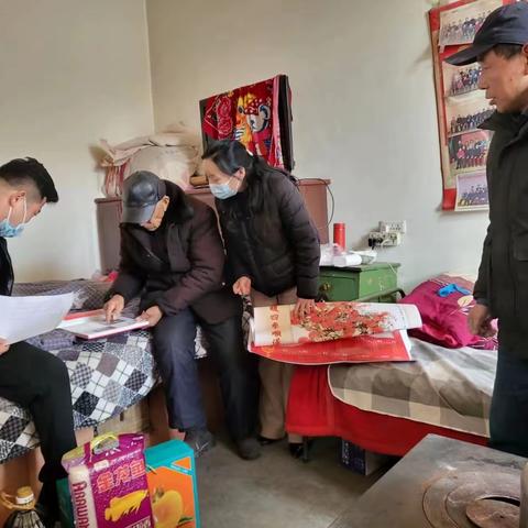 春节慰问送温暖 浓浓关怀显真情-新阳镇退役军人服务站开展春节走访慰问活动