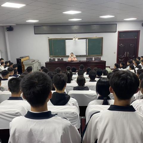 林州职业教育中心机电信息学院——“学生会干部会议”