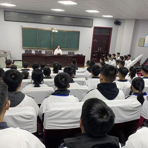 林州职业教育中心机电信息学院——“学生会干部会议”