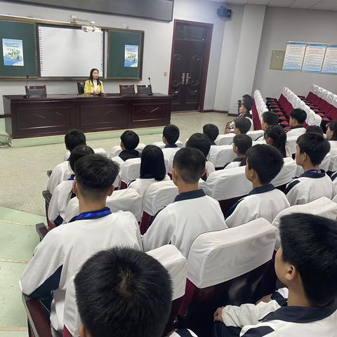 林州职业教育中心机电信息学院——“学生会干部会议”