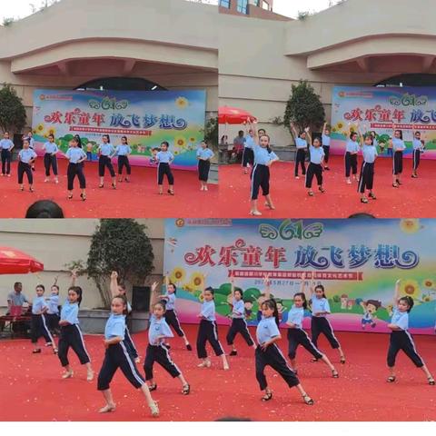 颍川教育集团新赵学校五月份拉丁舞蹈社团