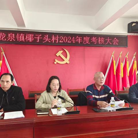 龙华区龙泉镇椰子头村2024年度考核大会