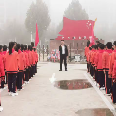 缅怀先烈 不忘初心——郓城县乐园小学参加我国第十个法定烈士纪念日活动