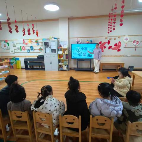 新华园幼儿园小班段小寒节气活动