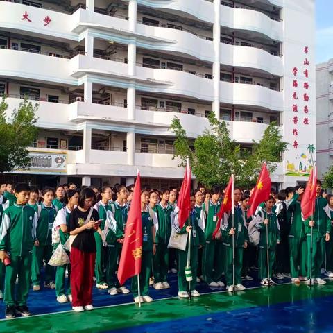 长一分应急能力，增十分幸福平安——儋州市第三中学2023年秋季学期初二年级学生安全应急演练