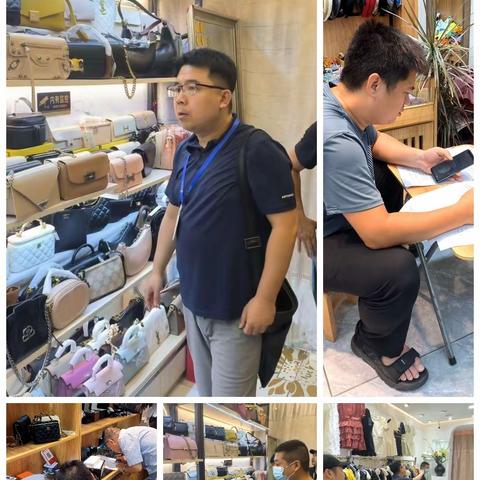 龙华分局开展打击假冒知名进口品牌专项检查