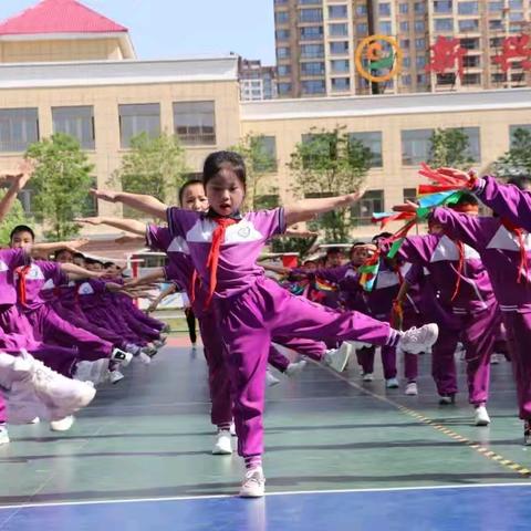 “春风花草香，做操正当时 ”第九套广播体操比赛暨课后花絮纪实