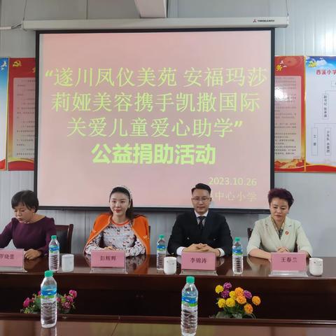 爱心捐赠 情暖童心—— 遂川凤仪美苑 安福玛莎莉娅美容携手凯撒国际 “关爱儿童爱心助学”公益慈善捐助活动