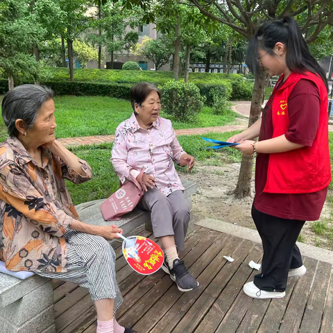 秦都区七里铺社区新时代文明实践站开展垃圾分类宣讲活动