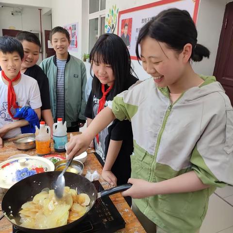 高堂希望小学举办首届学生劳动技能大赛