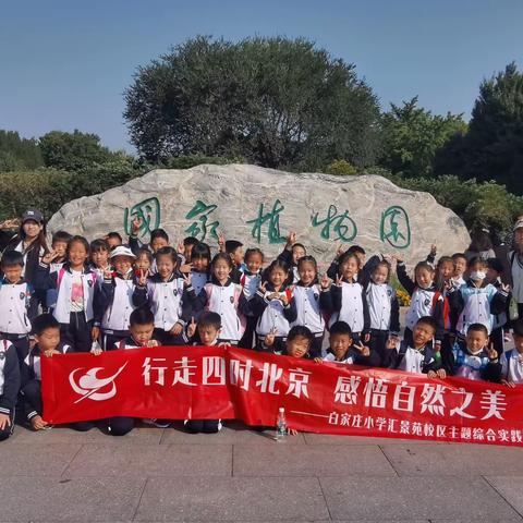 “行走四时北京，感悟自然之美”——白家庄小学汇景苑校区二年级主题课程实践活动